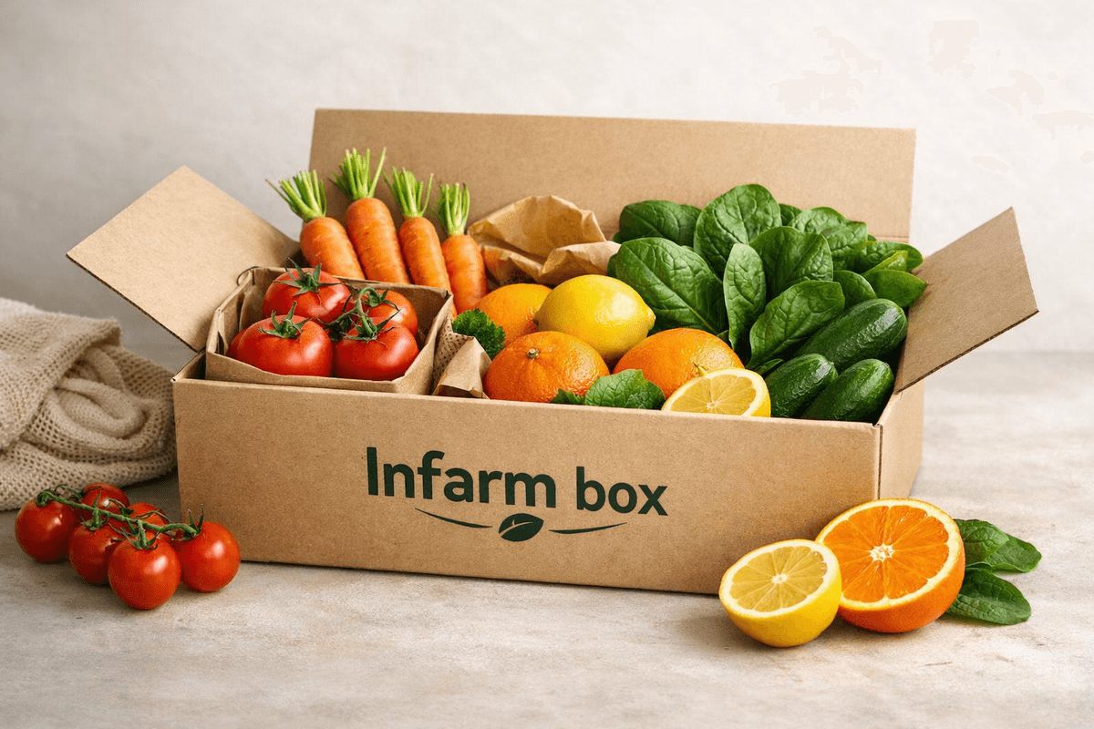 Infarm Box produce box